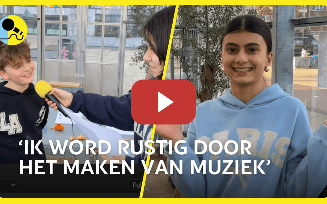 Kinderen van muziekraad willen meer muziek in de wijk