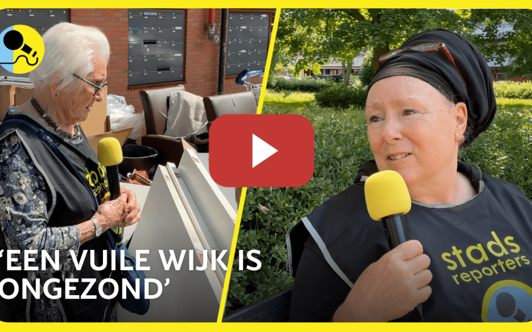 De Stadsreporters van de Wildemanbuurt zoeken uit hoe vuil de wijk is