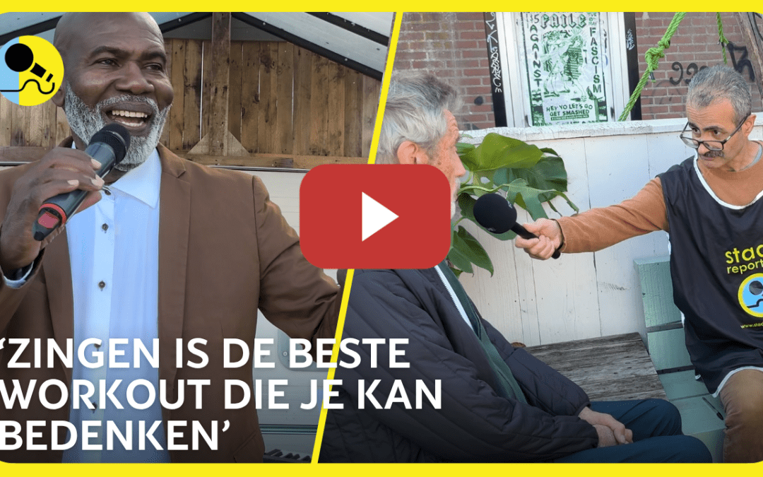 De Gouden Stadsreporters bij Tour de Chant