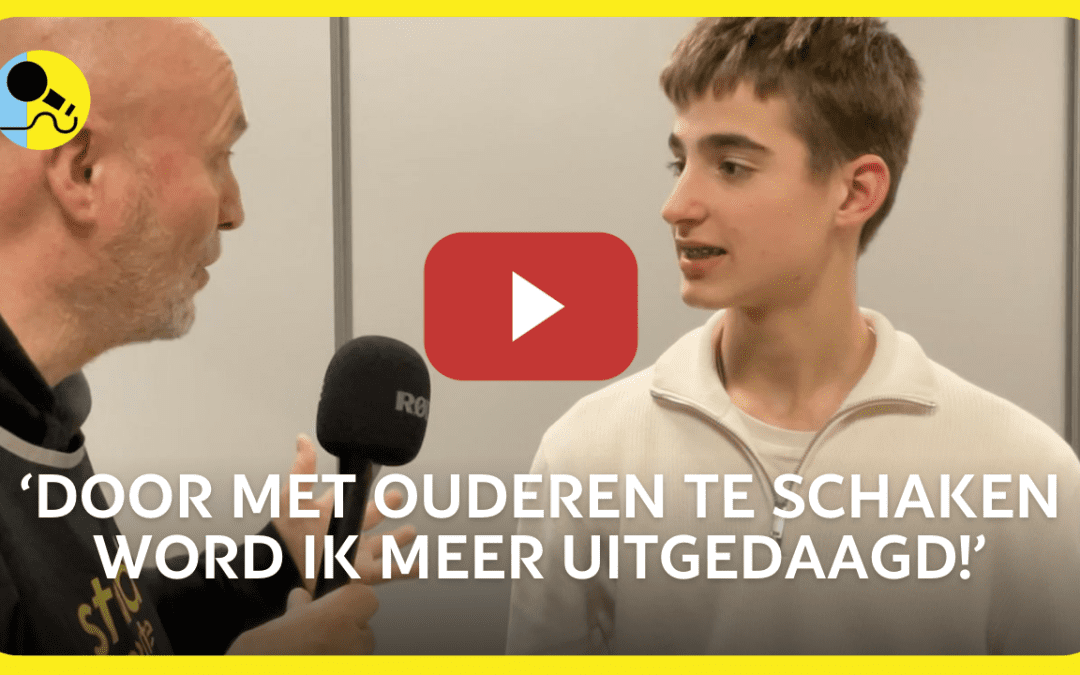 Naar schaakclub De Vennep met Automobiel